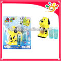 Cute cartoon dog full automation bubble machine toy electric bubble machine with two bottles of bubble water